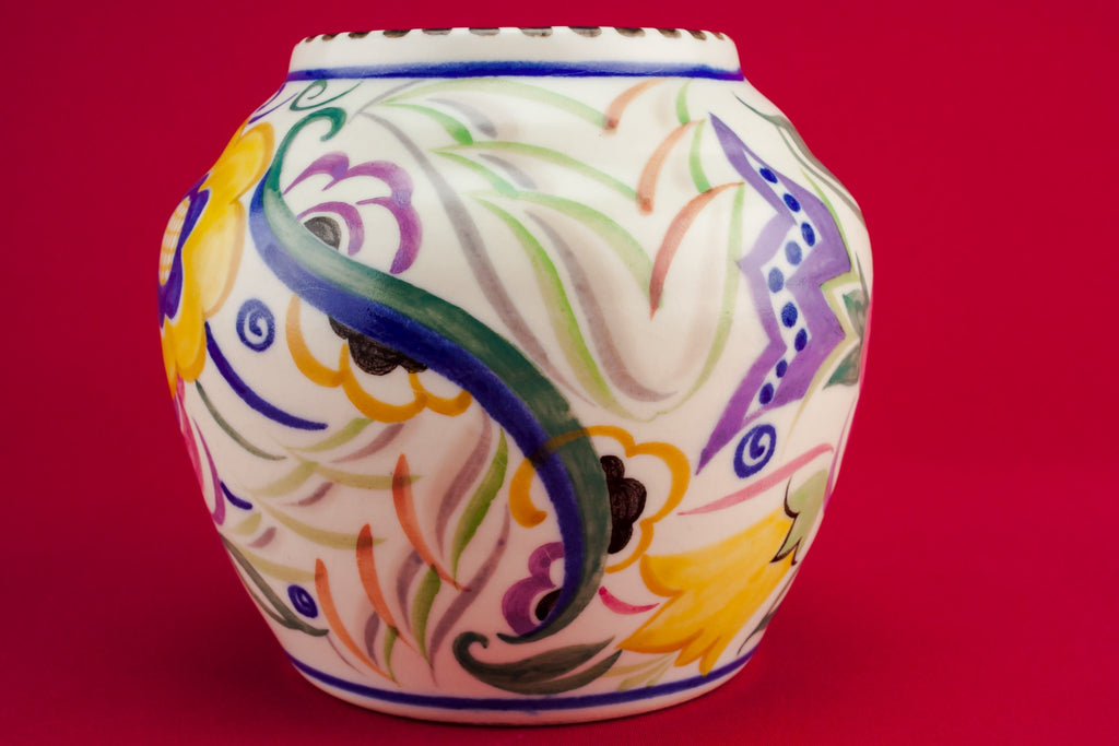 Poole pottery vase