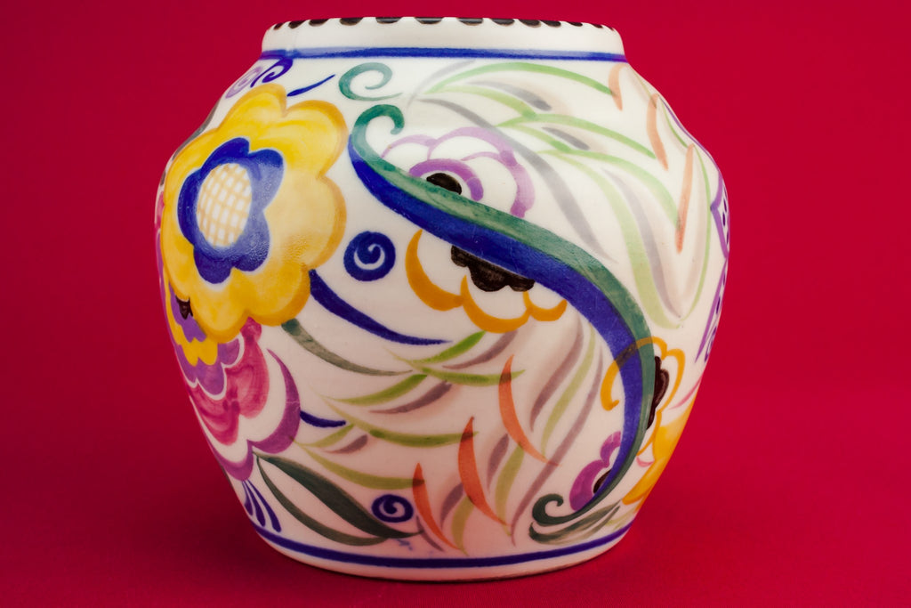Poole pottery vase