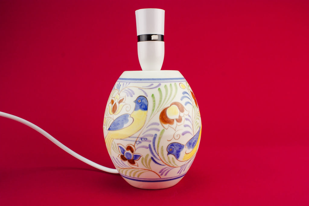 Poole ceramic lamp