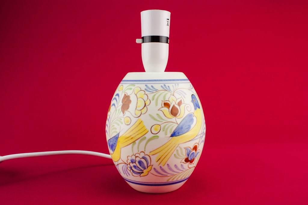 Poole ceramic lamp
