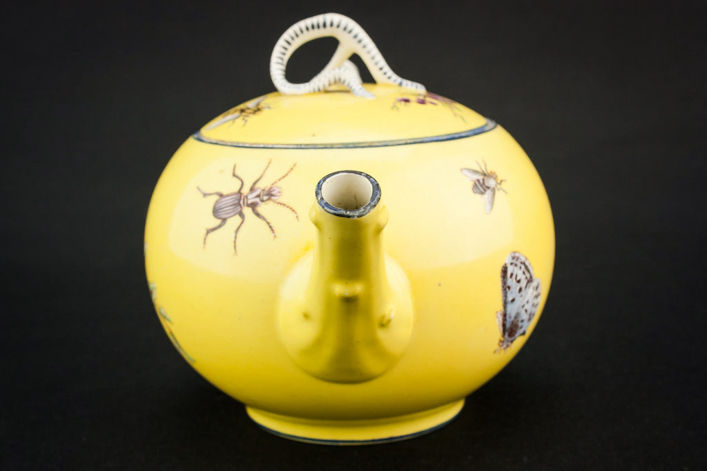 Pottery Neo-Classical teapot