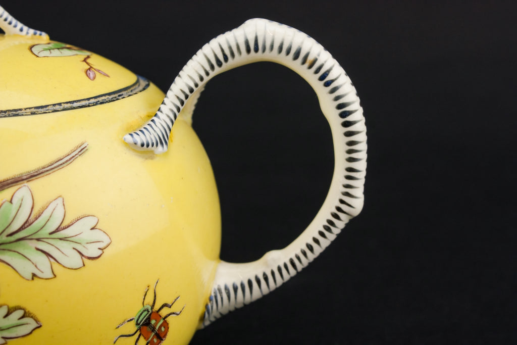 Pottery Neo-Classical teapot