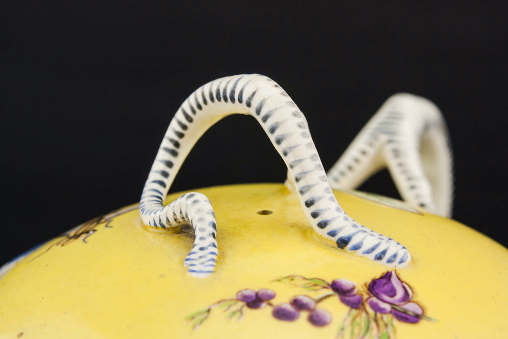 Pottery Neo-Classical teapot