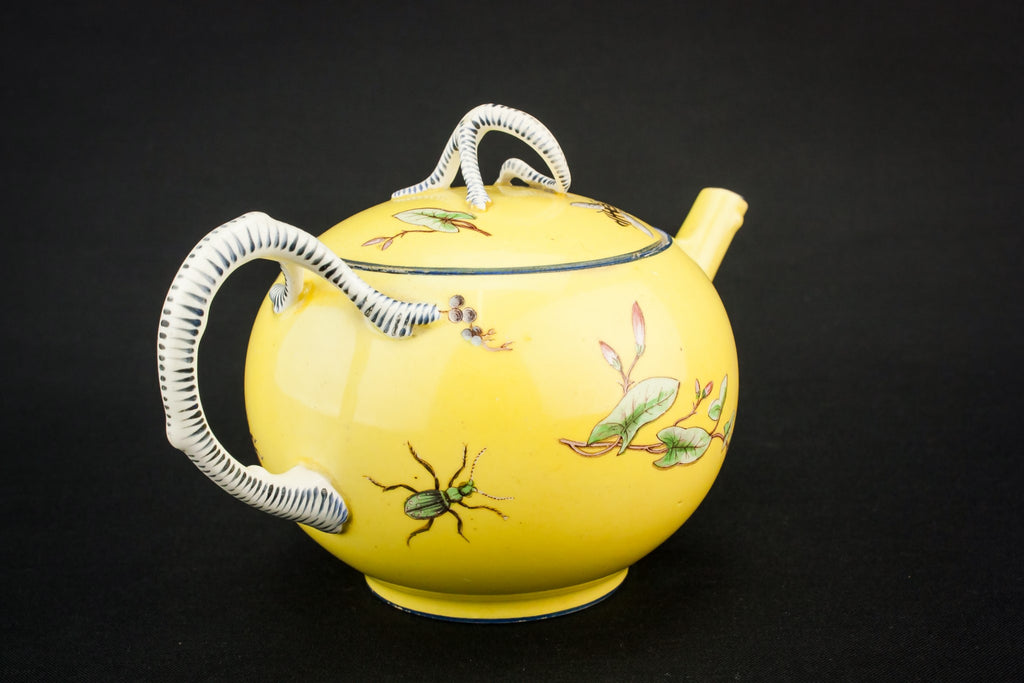Pottery Neo-Classical teapot