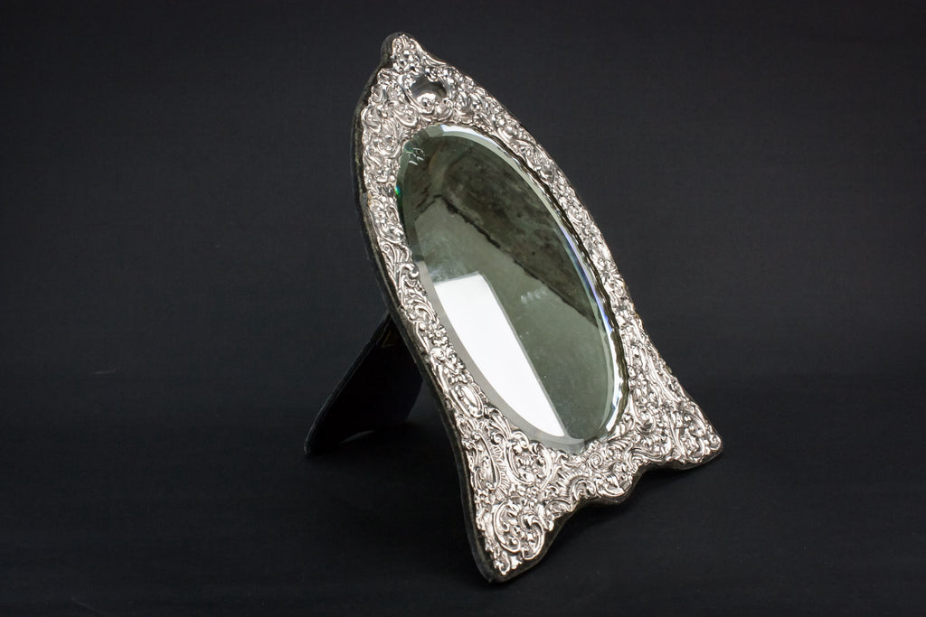 Sterling silver mirror