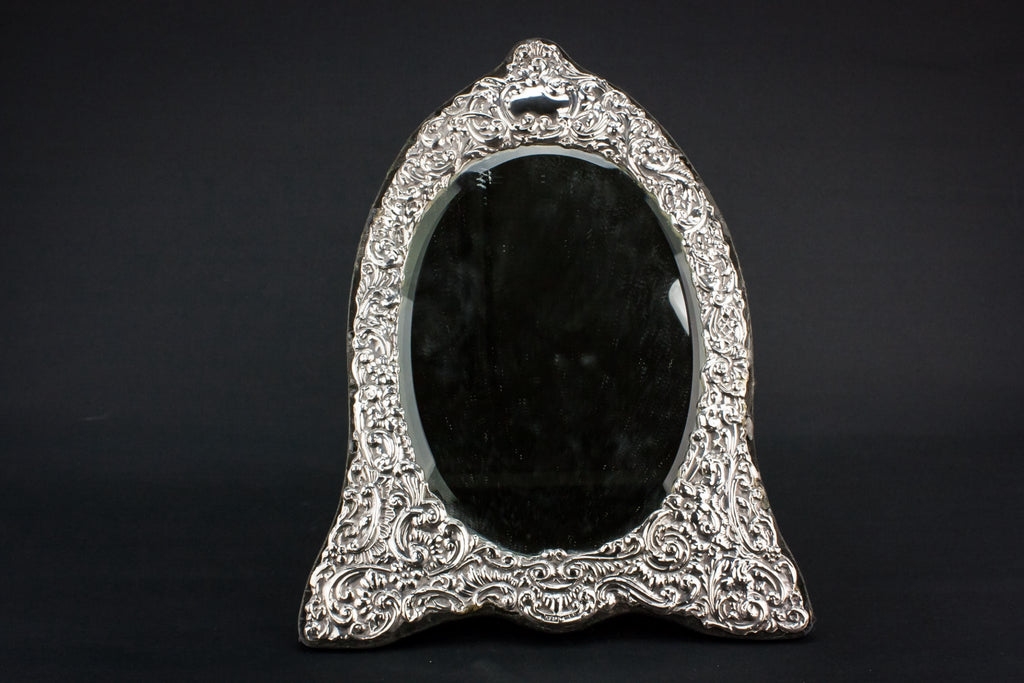 Sterling silver mirror