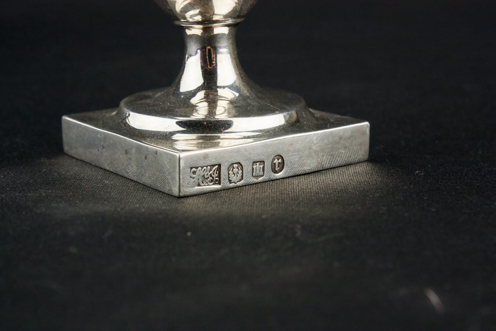 2 silver sugar casters