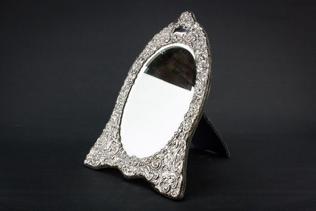 Sterling silver mirror