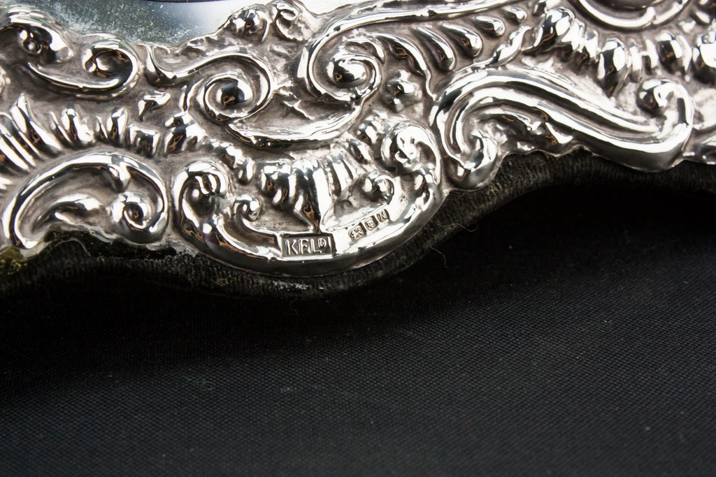 Sterling silver mirror