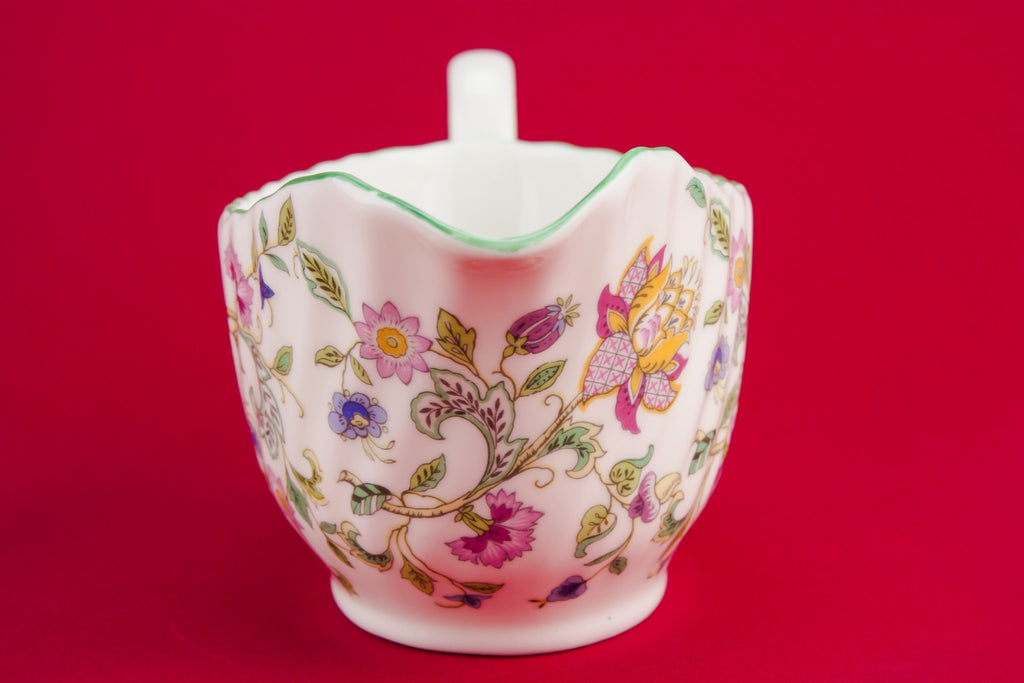 Retro bone china gravy boat