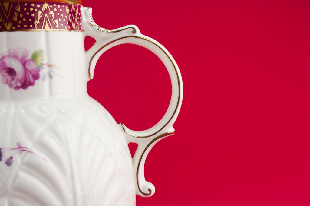 Bone china water jug