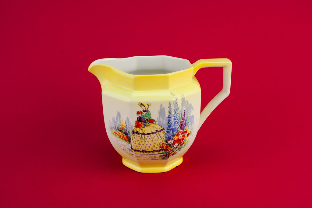 Art Deco pottery creamer