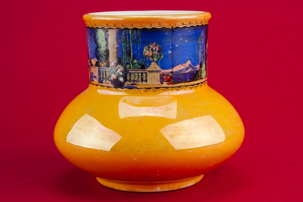 Small pottery vase