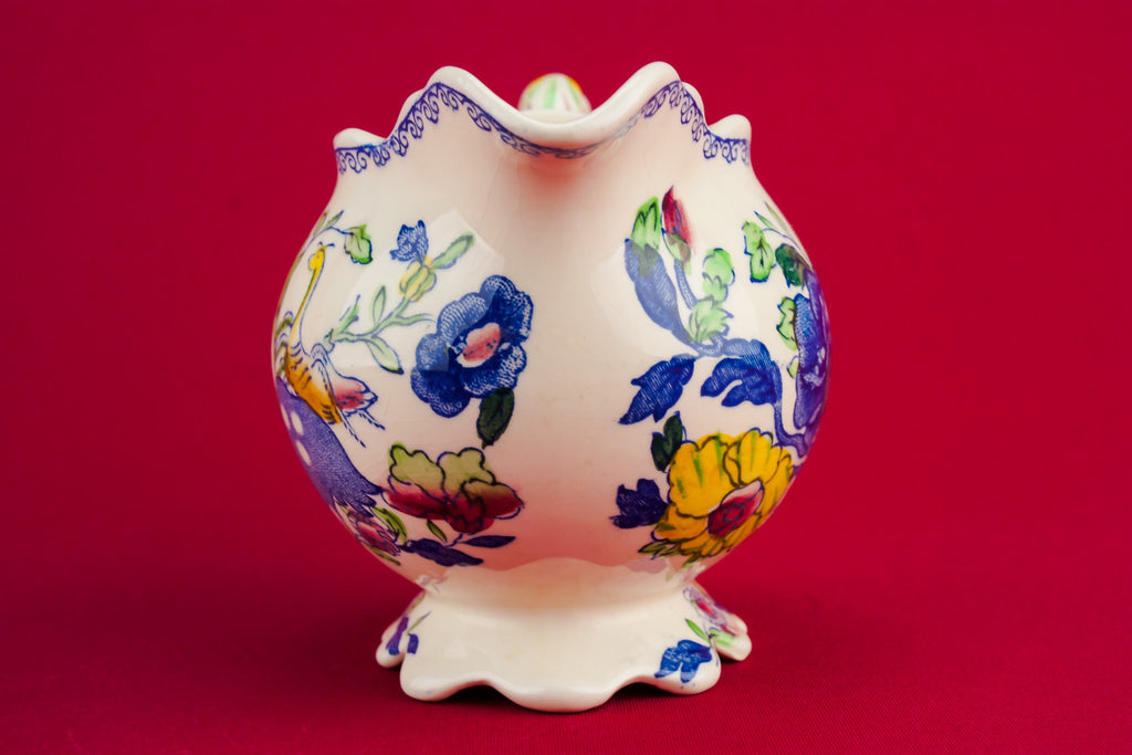 Masons pottery gravy boat