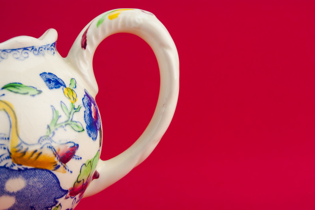 Masons pottery gravy boat