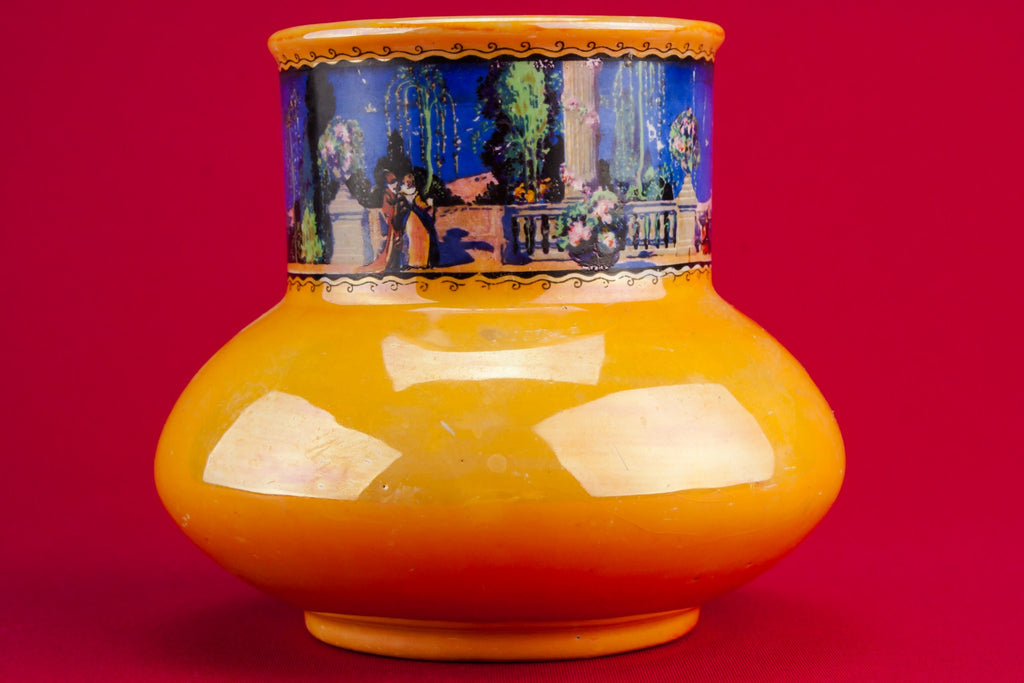 Small pottery vase