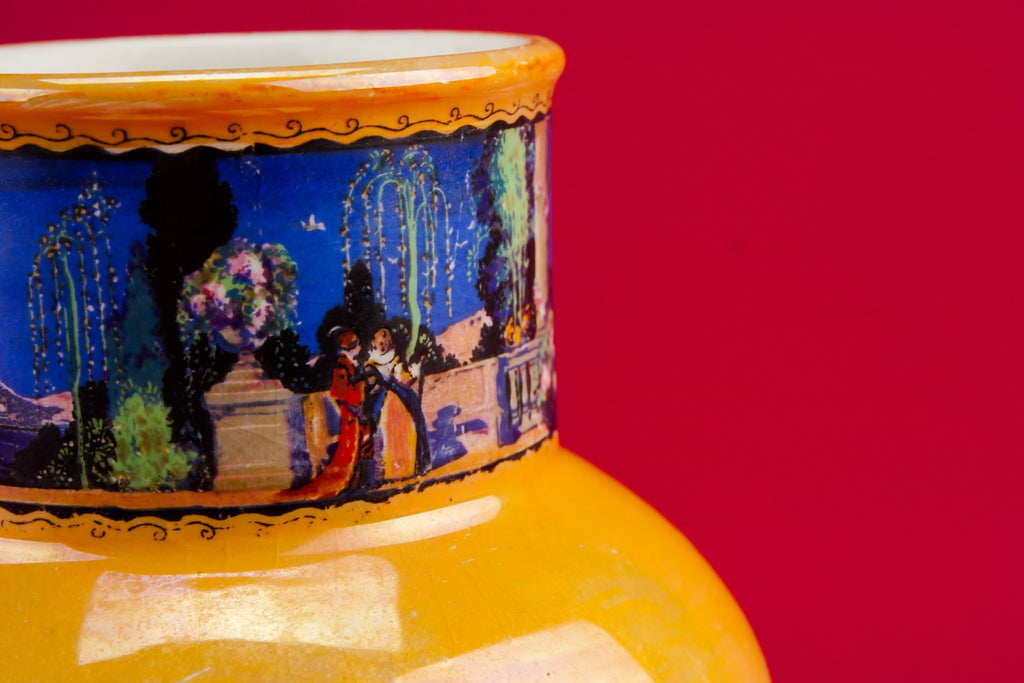 Small pottery vase