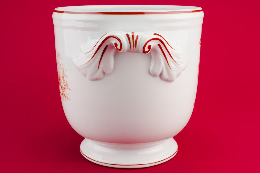 Porcelain retro wine cooler