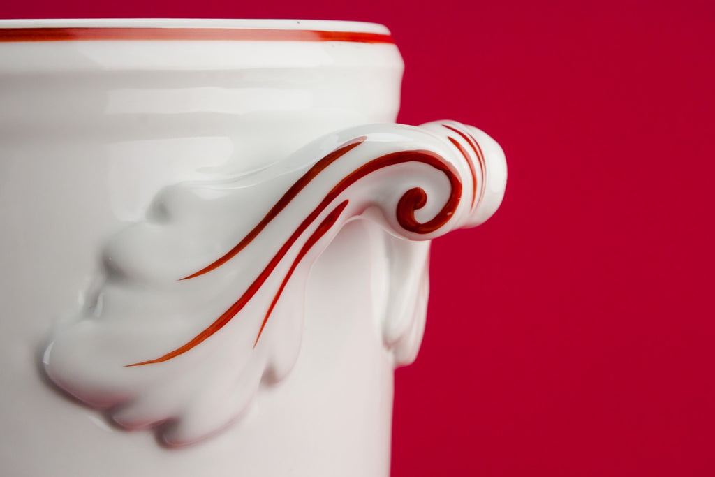 Porcelain retro wine cooler