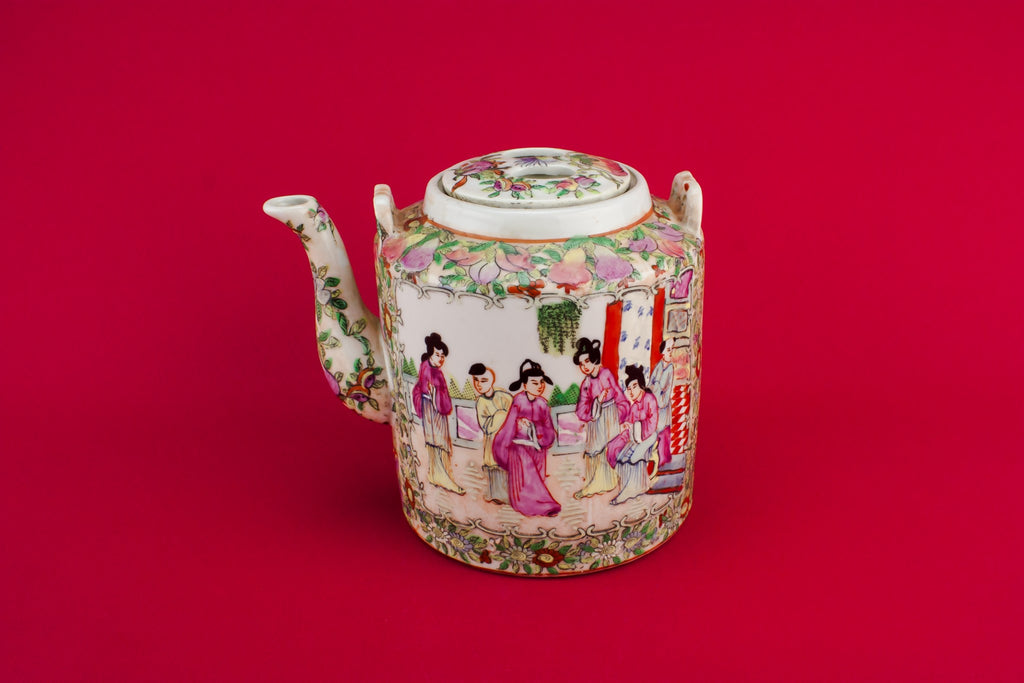 Small porcelain teapot