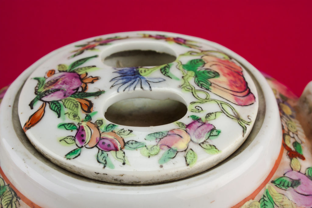 Small porcelain teapot