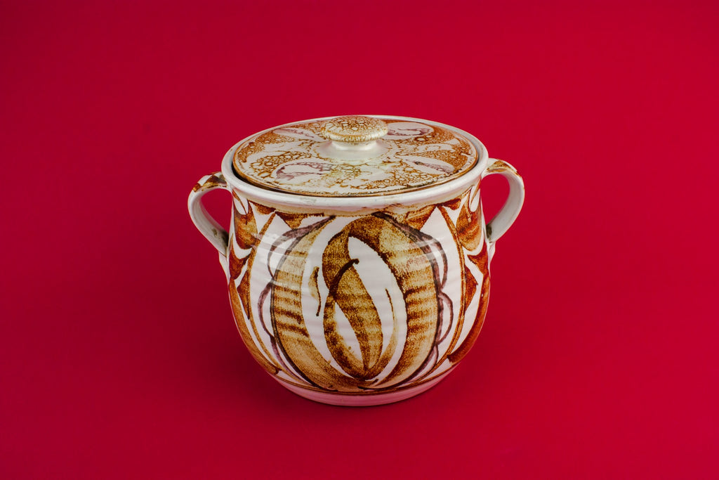 Rustic pottery jar