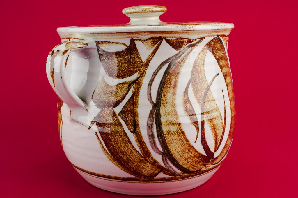 Rustic pottery jar
