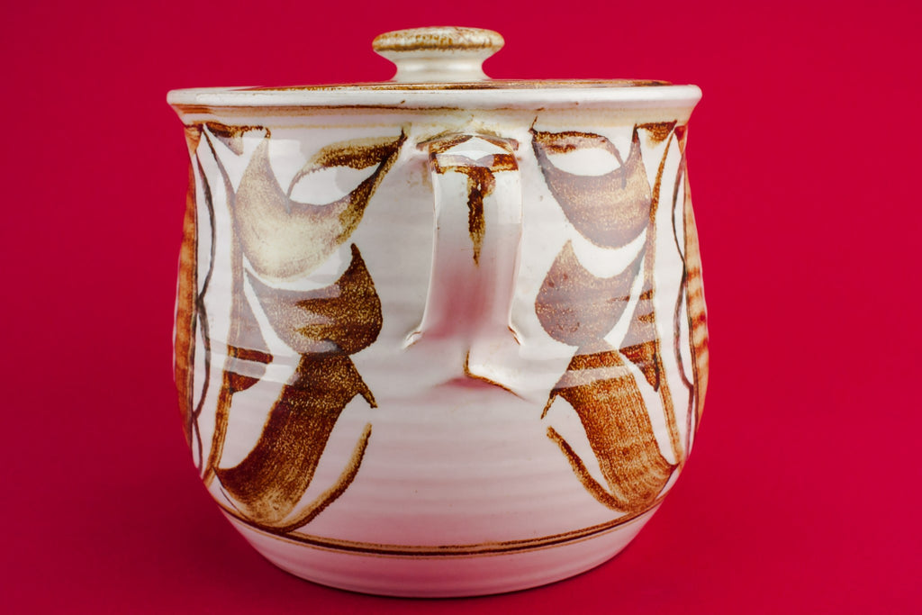 Rustic pottery jar