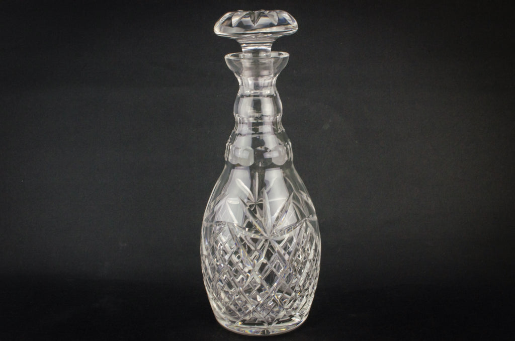 Sherry cut glass decanter