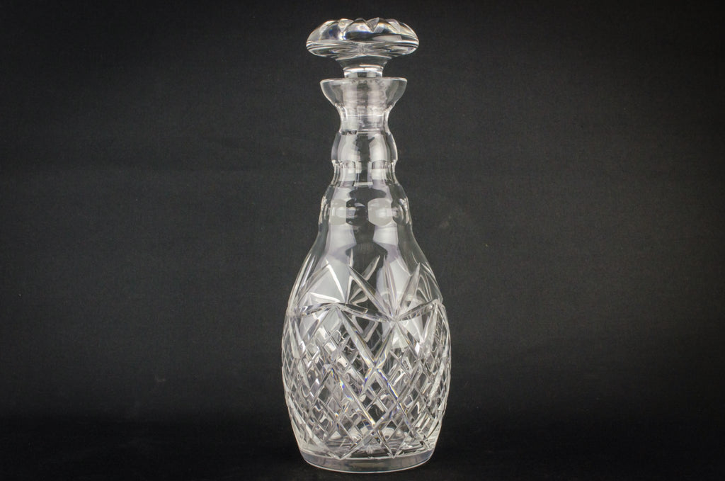 Sherry cut glass decanter
