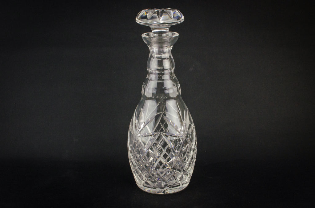 Sherry cut glass decanter