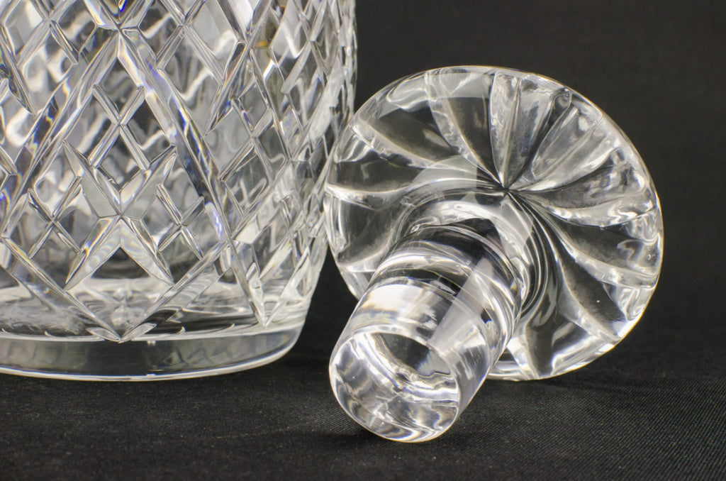 Sherry cut glass decanter