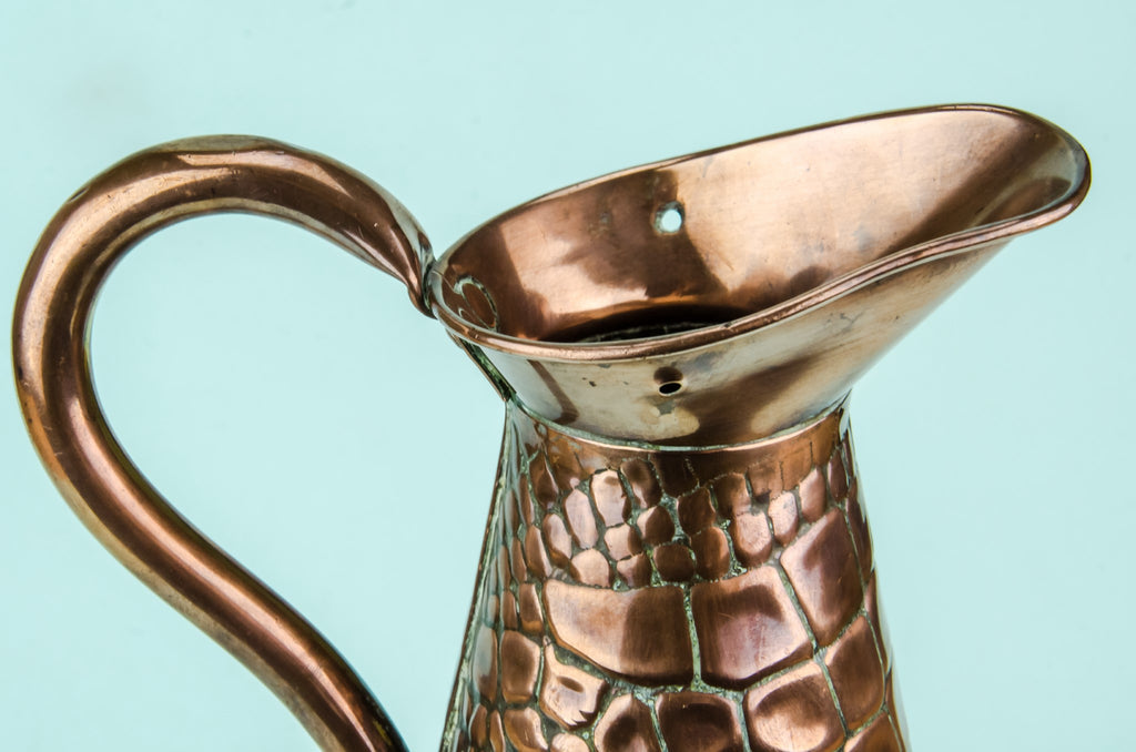 Arts & Crafts copper jug