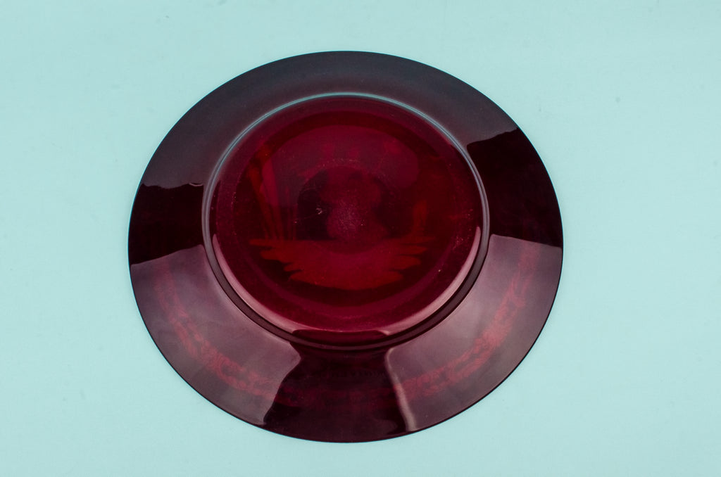 Retro glass bowl