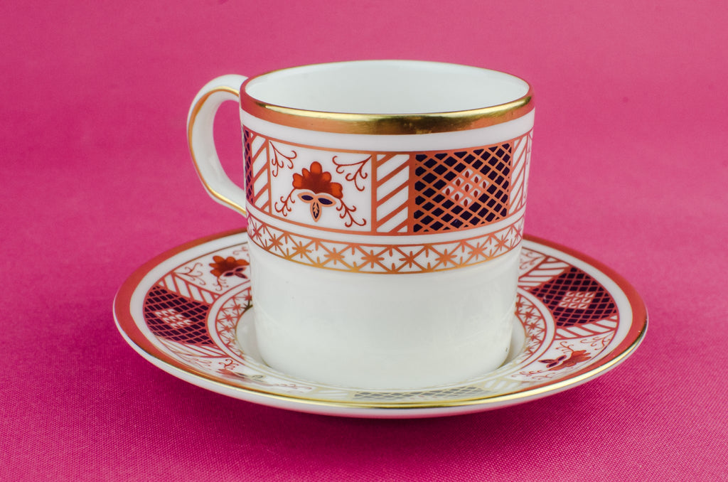 Bone china retro coffee cup