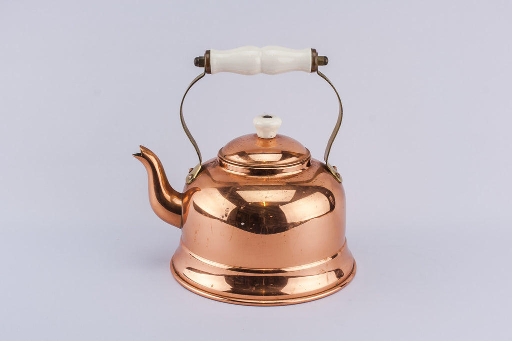 Medium copper kettle