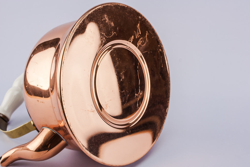 Medium copper kettle