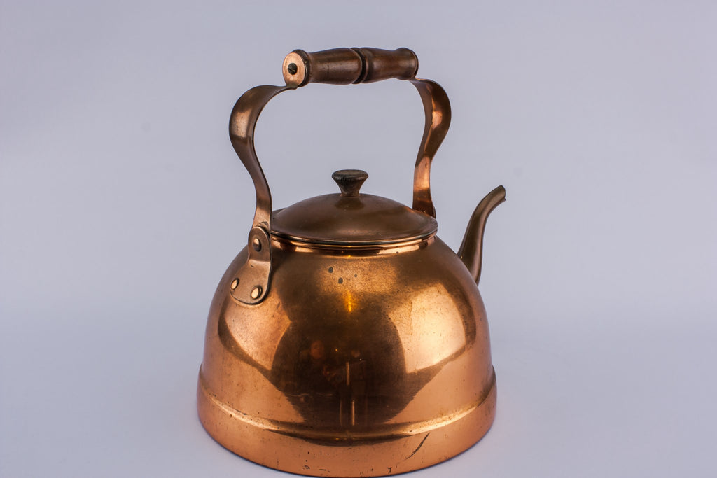 Copper retro kettle