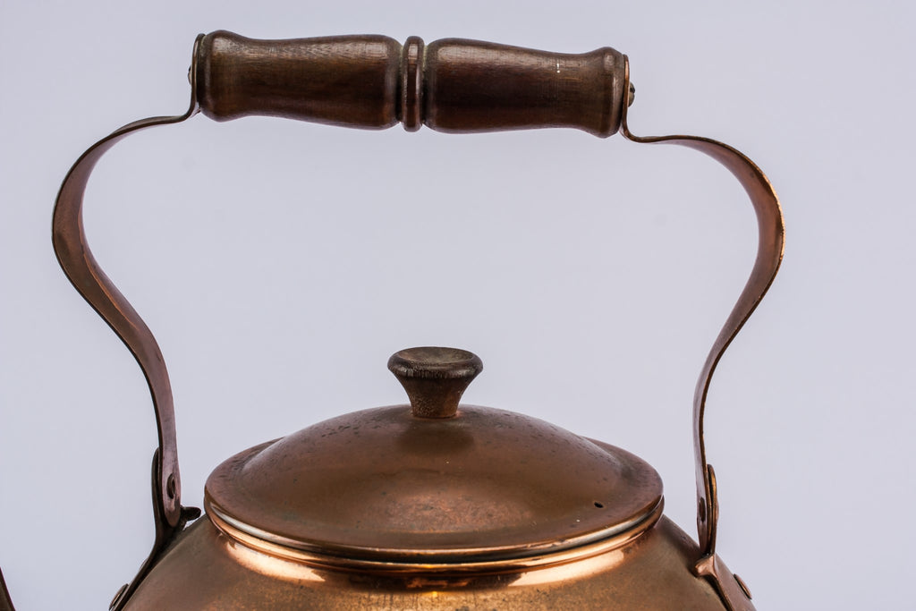 Copper retro kettle