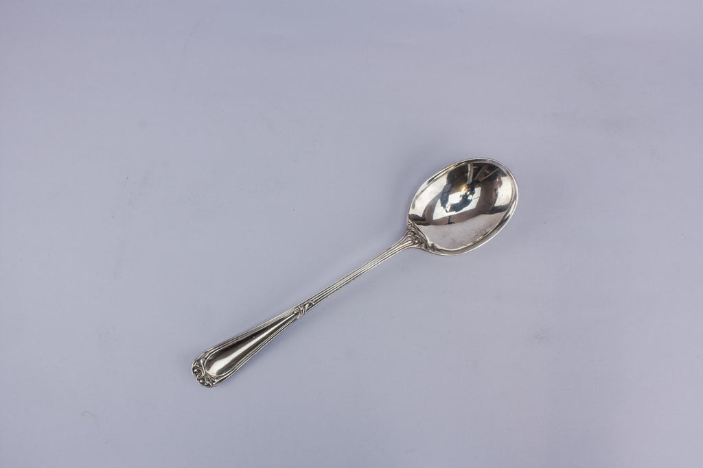 6 silver plated spoons