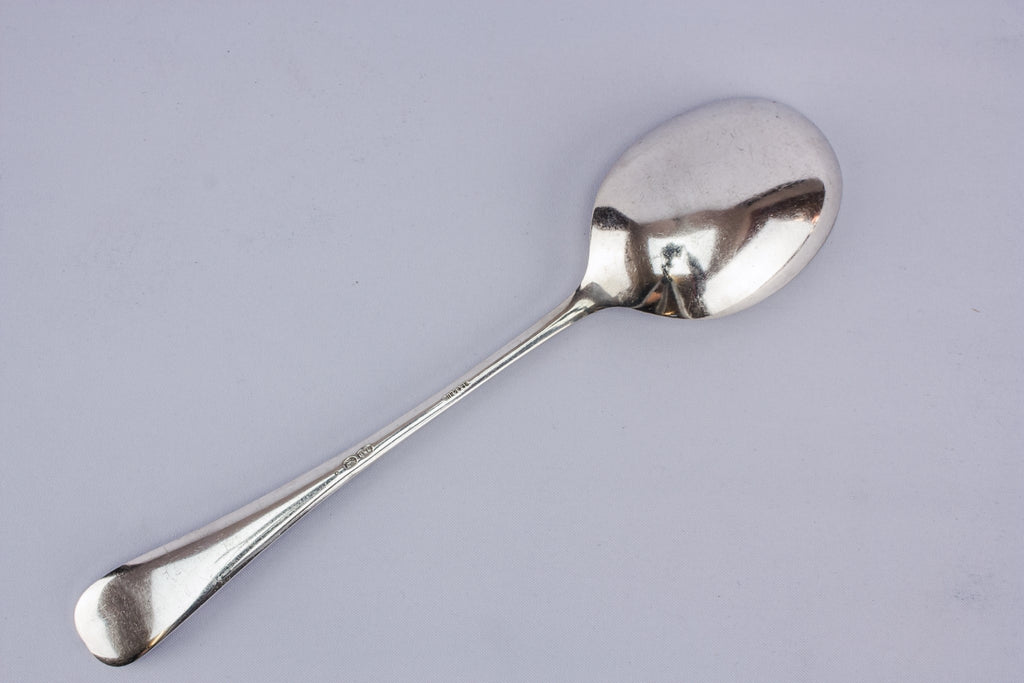 6 silver plated spoons