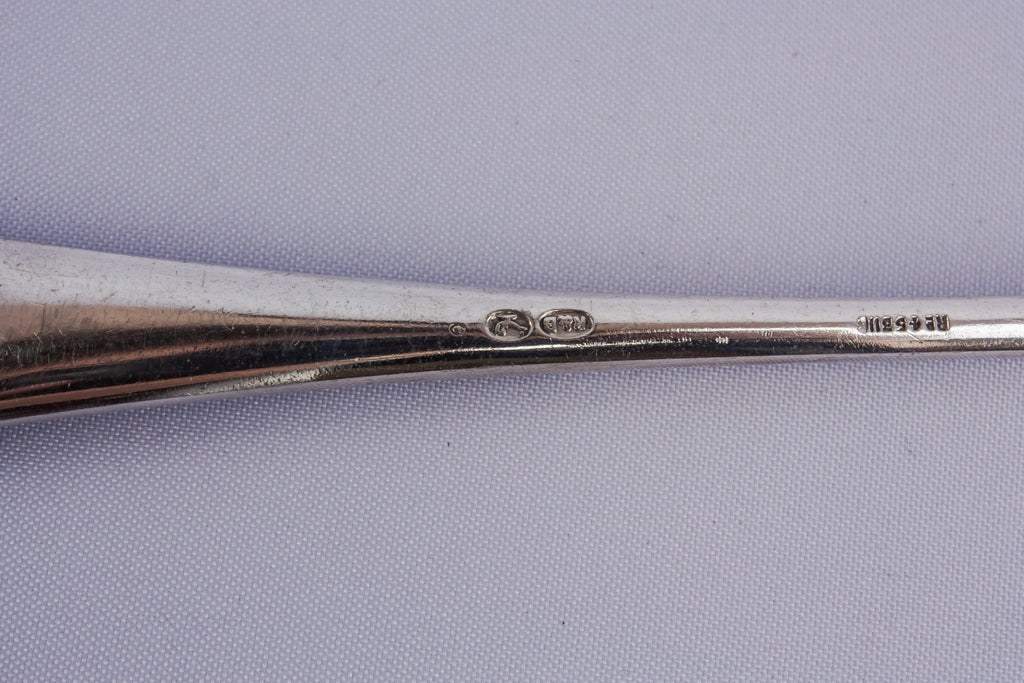 6 silver plated spoons