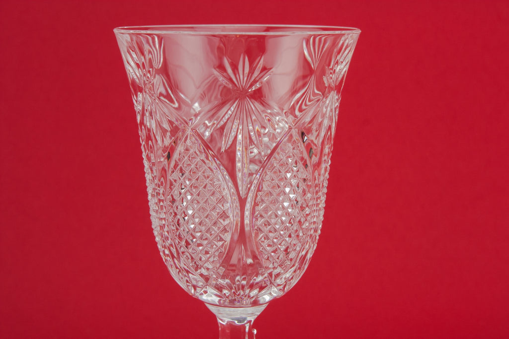 8 medium wine glasses
