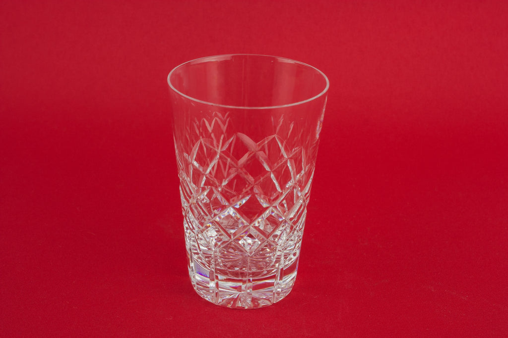 3 tumbler whisky glasses
