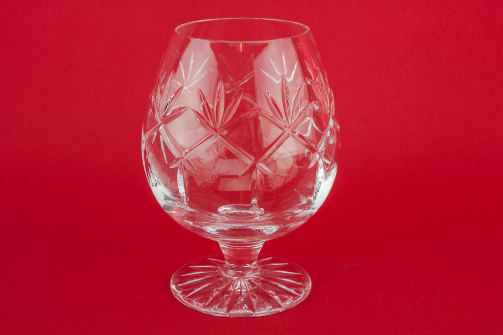4 crystal whisky glasses