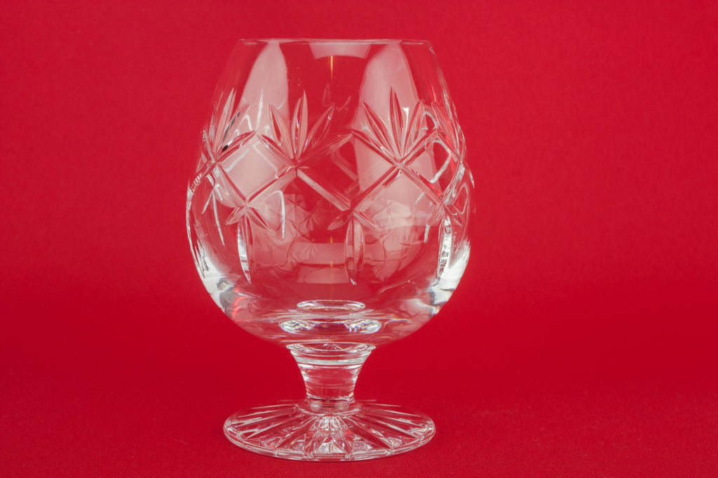 4 crystal whisky glasses