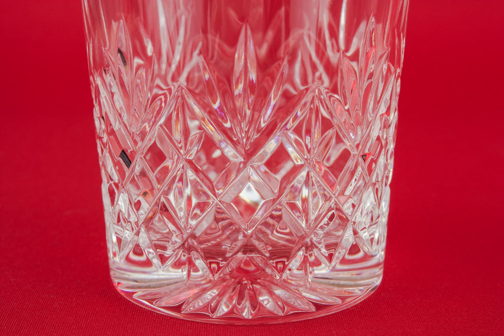 4 tumbler whisky glasses