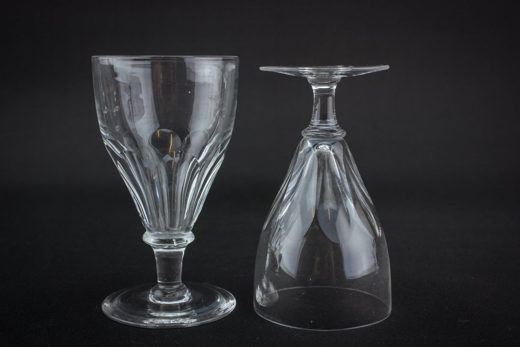 5 crystal port glasses