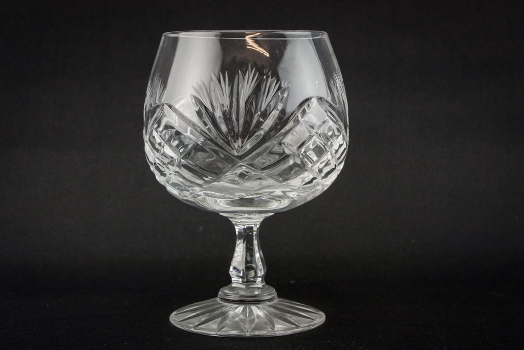 Crystal whisky glass