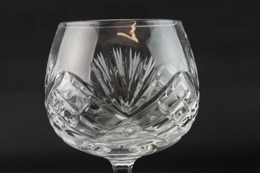 Crystal whisky glass